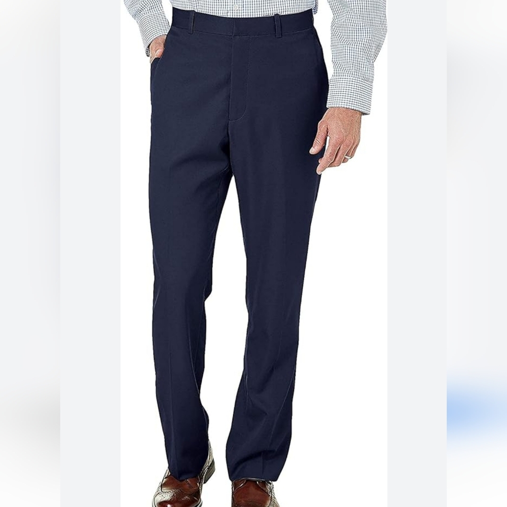 Perry Ellis Portfolio Men's Navy Pants